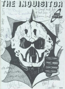Cover of The Inquisitor fanzine.