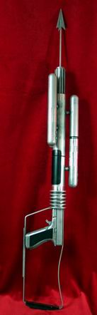 A photo of Lister's harpoon gun from Cassandra. Oh bloody buggering hell!