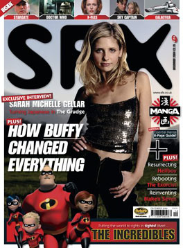 Cover of SFX 124. OH LOOK, MICHELLE CUNTING GELLAR AGAIN HOORAY.