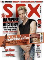Cover of SFX August 2004. James Marsters - what a surprise.